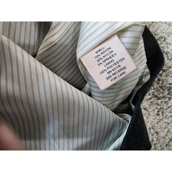 Philosophy Republic Clothing Blazer Women’s XL Grey Professional Chic 1 Button - Picture 9 of 9